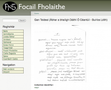 Focail Fholaithe